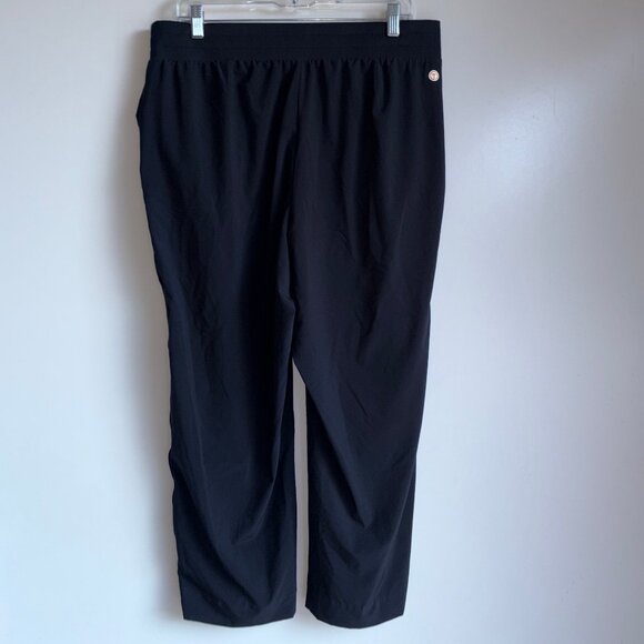 T by TALBOTS Lightweight Crop Pants Size Petite Large Black - Picture 3 of 11